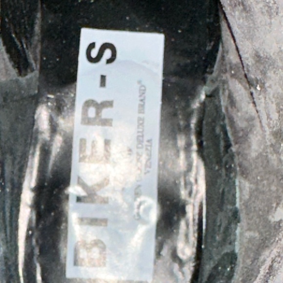 Golden Goose GGDB Deluxe Black Biker Boots With Braided Buckle, Size 40 - Picture 4 of 13